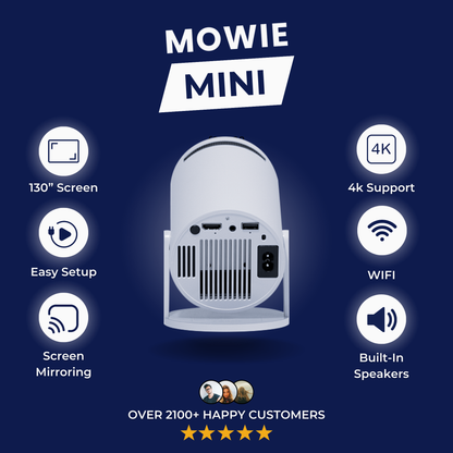 Mowie™ Mini - Portable Projector